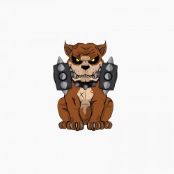 Lipdukas "Puikusis šuo" (8 x 11.3 cm)