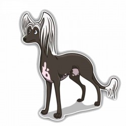 Lipdukas "Puikusis šuo" (15 x 6.5 cm)