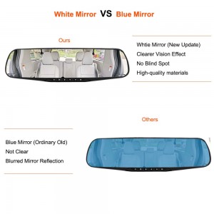 Vaizdo registratorius automobiliui "Mirror Deluxe Pro 4" (1080P)