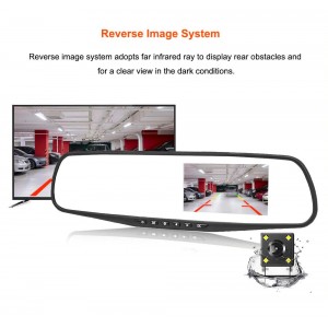 Vaizdo registratorius automobiliui "Mirror Deluxe Pro 4" (1080P)