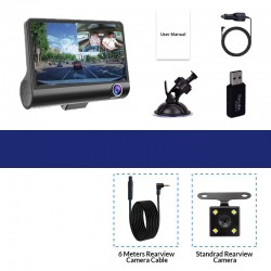 Vaizdo registratorius automobiliui "Excalibur Deluxe 9" (1080P)