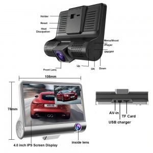 Vaizdo registratorius automobiliui "Excalibur Deluxe 14" (1080P)