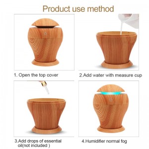 Elektroninis kvapų skleidėjas "Aromaterapinė lempa 3" (250 ml)