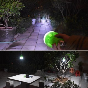 Saulės energija įkraunamas šviestuvas "Green Pro" (12 W)