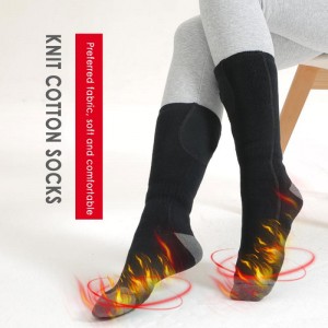 Šildančios kojinės "Winter Premium Deluxe" (akumuliatoriai)