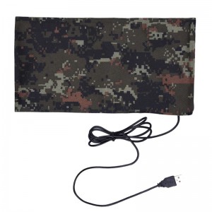 Šildomas kilimėlis augintiniui "Camouflage Pro" (10 x 20 cm, 5W)