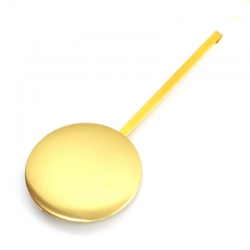 Sieninio laikrodžio mechanizmo švytuoklė "Auksinis cimbolas"