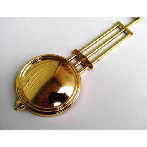 Sieninio laikrodžio mechanizmo švytuoklė "Auksinė prabanga"