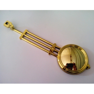 Sieninio laikrodžio mechanizmo švytuoklė "Auksinė prabanga"