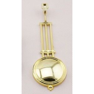 Sieninio laikrodžio mechanizmo švytuoklė "Auksinė prabanga"