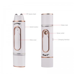 Elektroninis veido ir paakių masažuoklis "Luxury Beauty Vibrations"