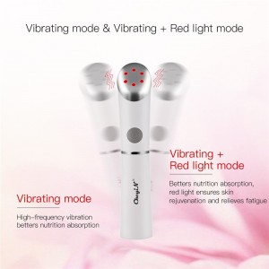 Elektroninis veido ir paakių masažuoklis "Luxury Beauty Red Light"