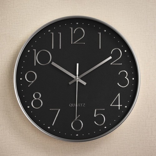Sieninis laikrodis "Modernioji klasika 4" (30 cm)