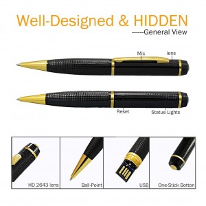 Slapta kamera - rašiklis "Šnipas 8"