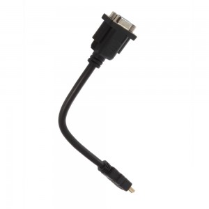 HDMI MINI male į VGA HD - 15 female video jungtis