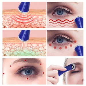 Elektroninis veido ir paakių masažuoklis "Beauty Eye Pro"