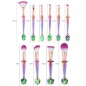 Universalus makiažo šepetėlių rinkinys "Makeup Pro Deluxe"
