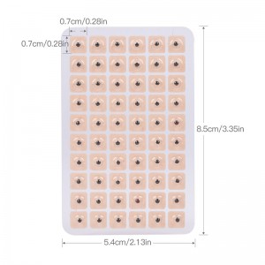 Akupunktūriniai magnetiniai lipdukai ausims "Pro Therapy"