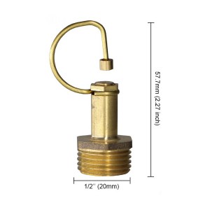 Žalvarinis purkštuvas "Aukščiausia kokybė 26" (1/2")