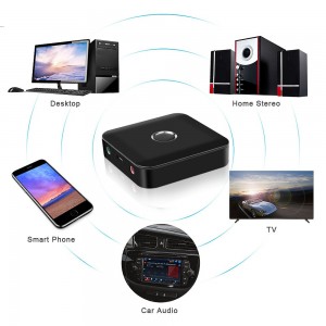 Bluetooth 4 siųstuvas "Pro Sound Dual 2" (Wireless USB AUX Bluetooth)