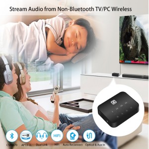 Bluetooth 4.1 optinis siųstuvas "Best Sound Deluxe" (Wireless USB AUX Bluetooth)