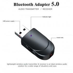 Bluetooth 5 siųstuvas imtuvas "Minima Pro Sound 12" (Wireless USB AUX Bluetooth)