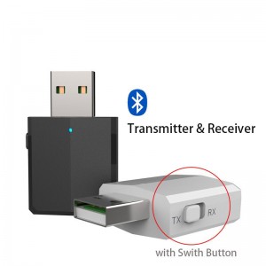 Bluetooth 5 siųstuvas imtuvas "Perfect Sound 15" (Wireless USB AUX Bluetooth)