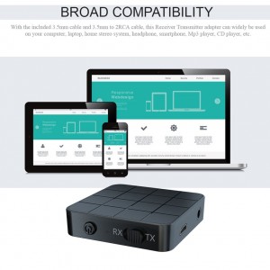 Bluetooth 5 siųstuvas imtuvas "Best Sound Ultra" (Wireless USB AUX Bluetooth)