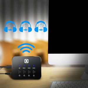 Bluetooth 4 siųstuvas imtuvas "Best Sound Ultra Trio" (Wireless USB AUX Bluetooth)