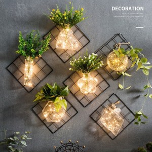 Pakabinama stiklinė vaza "Stiliaus elegancija 9"