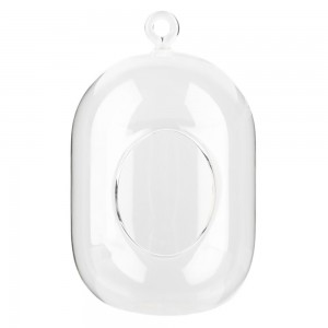 Stiklinė vaza "Puikioji elegancija" (13,5 x 12 cm)