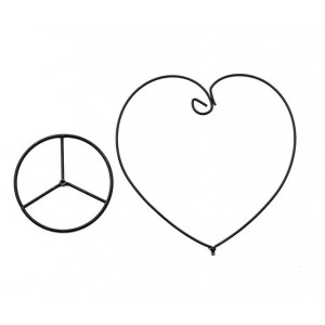 Vazonų laikiklis "Puikioji širdis" (23 x 22 cm)