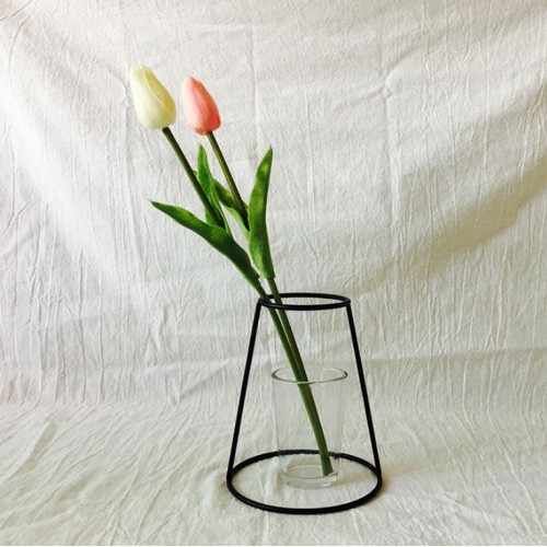 Stiklinės vazos laikiklis "Stiliaus elegancija 7"