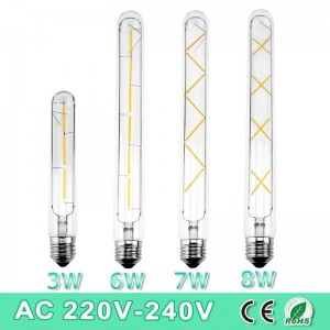 Šviesos diodų filamentinė lempa "Edison" ()