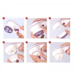 Elektroninis veido valymo šepetys "Facial Washing Pro"