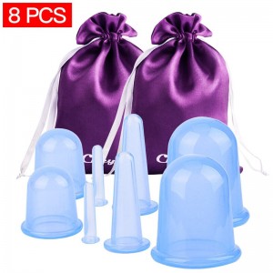 Vakuuminiai siurbiamieji kaušeliai "Cellulite Goodbye 2" (anticeliulitiniai)