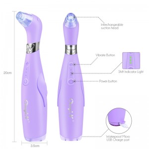 Įkraunamas veido porų valiklis "Premium Beauty Pro 11"