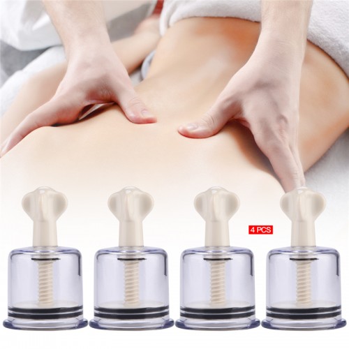 Vakuminės anticeliulitinės taurės "Cellulite Goodbye 5" (4 vnt.)