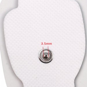 Silikono gelio elektrodai "ProTraining" (4.6 x 7.4 cm, 10 vnt.)