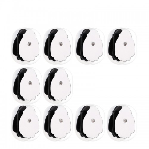 Silikono gelio elektrodai "ProTraining" (4.5 x 7.5 cm, 10 vnt.)