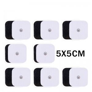 Silikono gelio elektrodai "ProTraining 6" (5 x 5 cm, 20 vnt.)