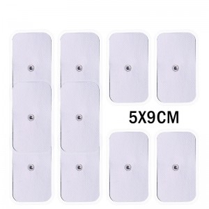 Silikono gelio elektrodai "ProTraining 7" (5 x 9 cm, 10 vnt.)