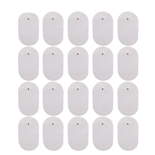 Silikono gelio elektrodai "ProTraining 8" (4.4 x 6.8 cm, 20 vnt.)