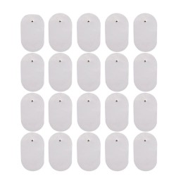 Silikono gelio elektrodai "ProTraining 8" (4.4 x 6.8 cm, 20 vnt.)