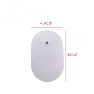 Silikono gelio elektrodai "ProTraining 8" (4.4 x 6.8 cm, 20 vnt.)