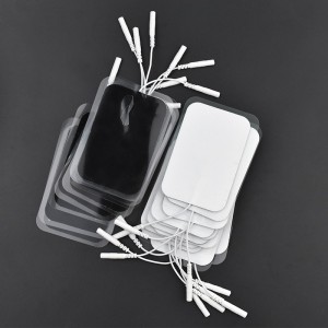 Silikono gelio elektrodai "ProTraining Deluxe 10" (5 x 9 cm, 20 vnt.)