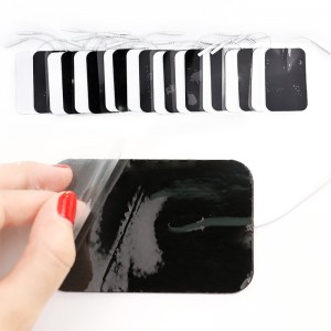 Silikono gelio elektrodai "ProTraining Deluxe 10" (5 x 9 cm, 20 vnt.)