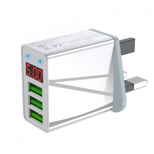 Universalus USB pakrovėjas "ProCharger Deluxe 6" (5V 3.0A, 220V, UK)
