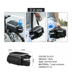 Dviračio daiktadėžė "Pro Sport Confort" (6 l)