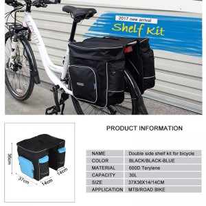 Dviračio daiktadėžė "Pro Sport Confort 16" (30 l)